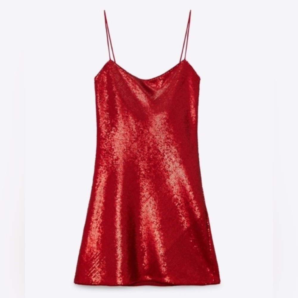 Zara Sequin Mini Dress